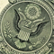 Detail photo of a dollar bill
